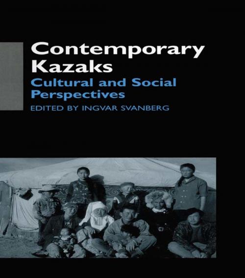 Cover of the book Contemporary Kazaks by Ingvar Svanberg, Taylor and Francis