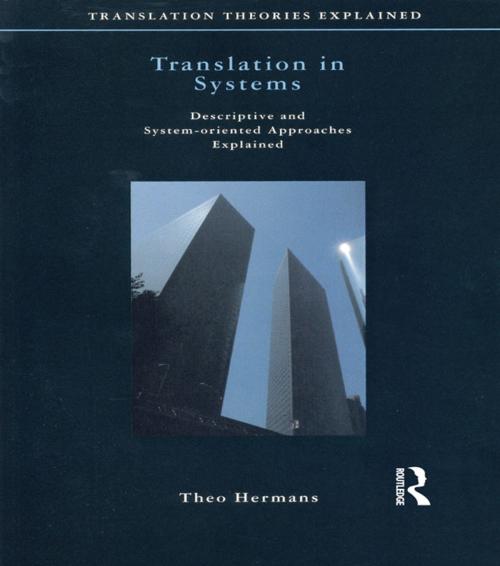 Cover of the book Translation in Systems by Theo Hermans, Taylor and Francis