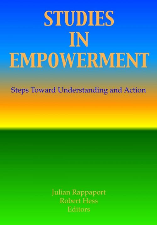 Cover of the book Studies in Empowerment by Robert E Hess, Taylor and Francis