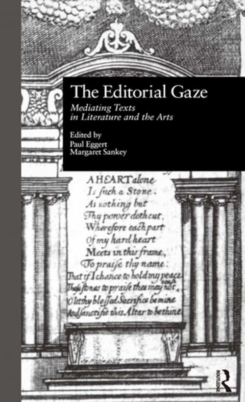 Cover of the book The Editorial Gaze by , Taylor and Francis