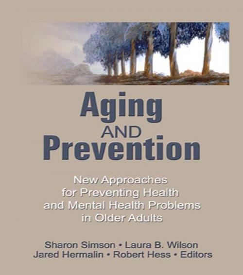 Cover of the book Aging and Prevention by Robert E Hess, Taylor and Francis