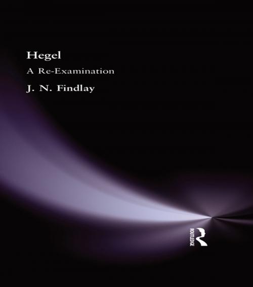 Cover of the book Hegel by Findlay, J N, Taylor and Francis