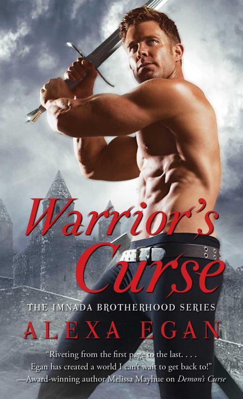 Cover of the book Warrior's Curse by Alexa Egan, Pocket Books