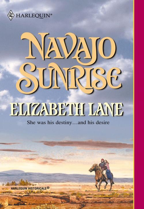 Cover of the book Navajo Sunrise by Elizabeth Lane, Harlequin