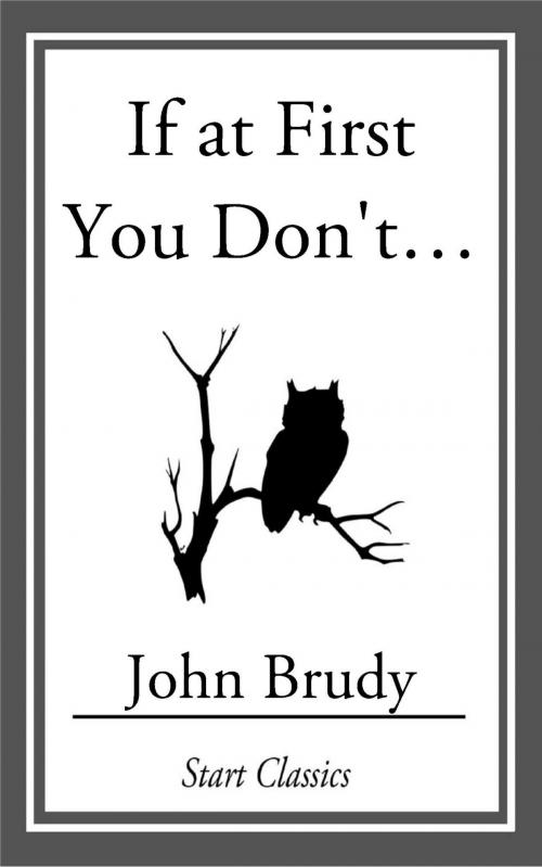 Cover of the book If at First You Don't... by John Brudy, Start Classics