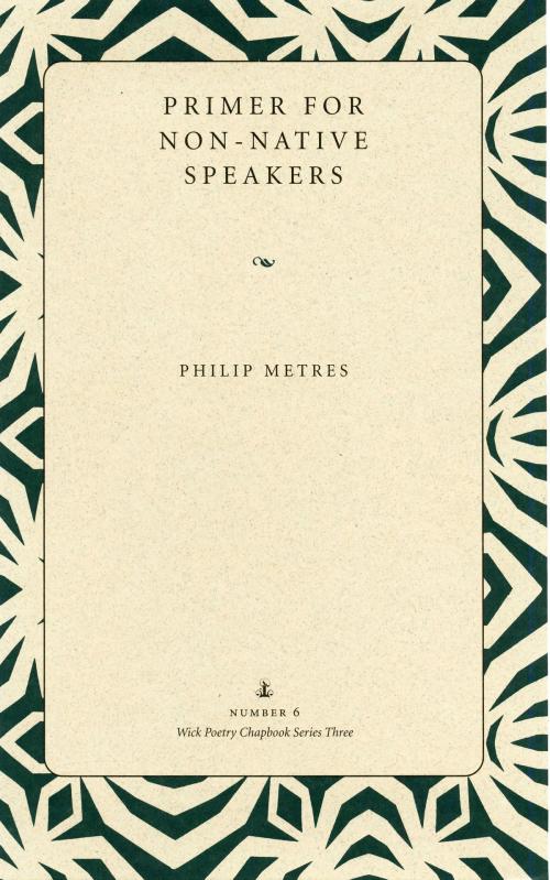 Cover of the book Primer for Non-Native Speakers by Philip Metres, The Kent State University Press