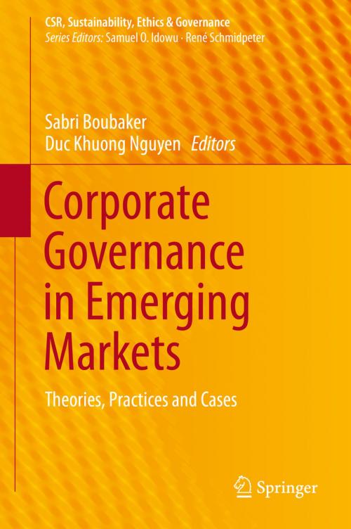 Cover of the book Corporate Governance in Emerging Markets by , Springer Berlin Heidelberg
