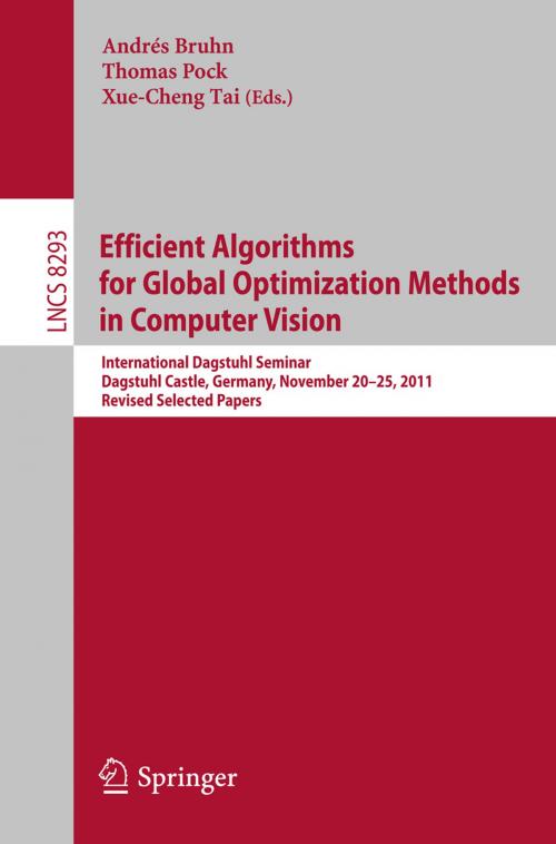 Cover of the book Efficient Algorithms for Global Optimization Methods in Computer Vision by , Springer Berlin Heidelberg