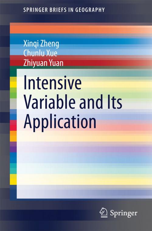 Cover of the book Intensive Variable and Its Application by Xinqi Zheng, Chunlu Xue, Zhiyuan Yuan, Springer Berlin Heidelberg