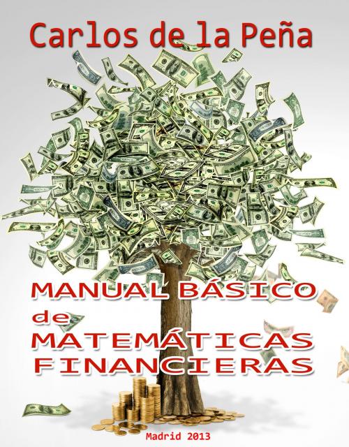 Cover of the book Manual básico de matemáticas financieras by Olga Davydkina, Carlos Jesús Sánchez de la Peña, Cyberbook lab