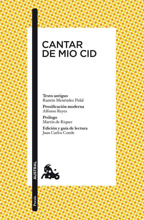 Cover of the book Cantar de Mio Cid by Anónimo, Grupo Planeta