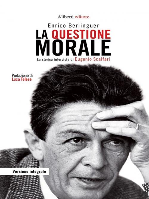 Cover of the book La questione morale by Eugenio Scalfari, Imprimatur-Aliberti