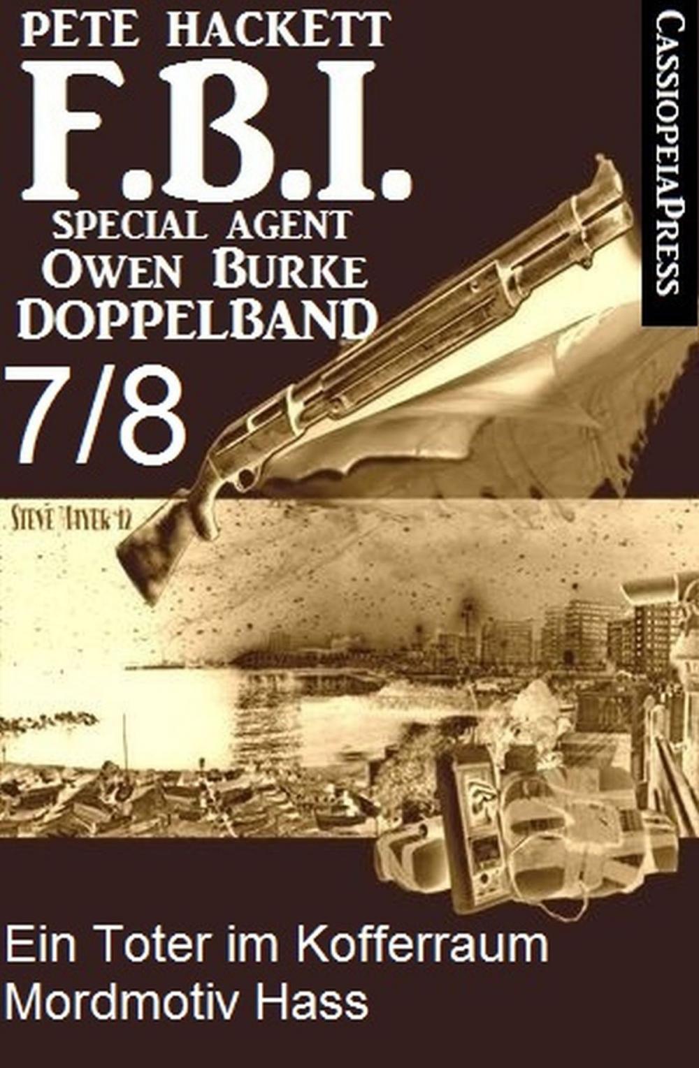 Big bigCover of FBI Special Agent Owen Burke Folge 7/8 - Doppelband