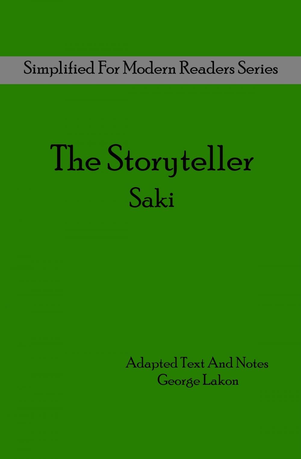 Big bigCover of The Storyteller