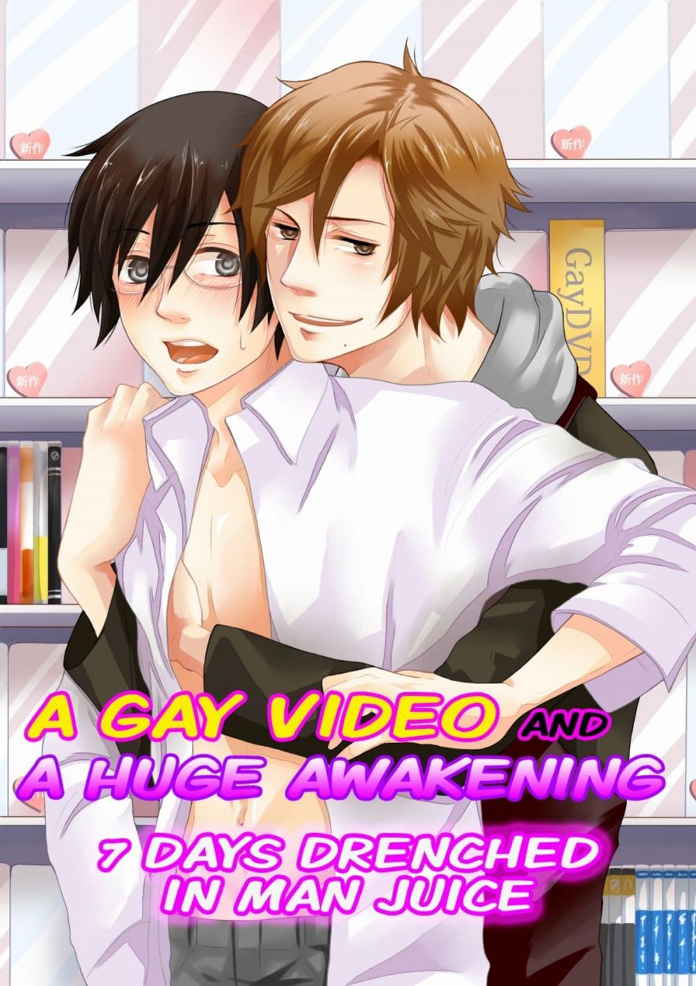 Big bigCover of A Gay Video and a Huge Awakening Vol.1 (Yaoi Manga)