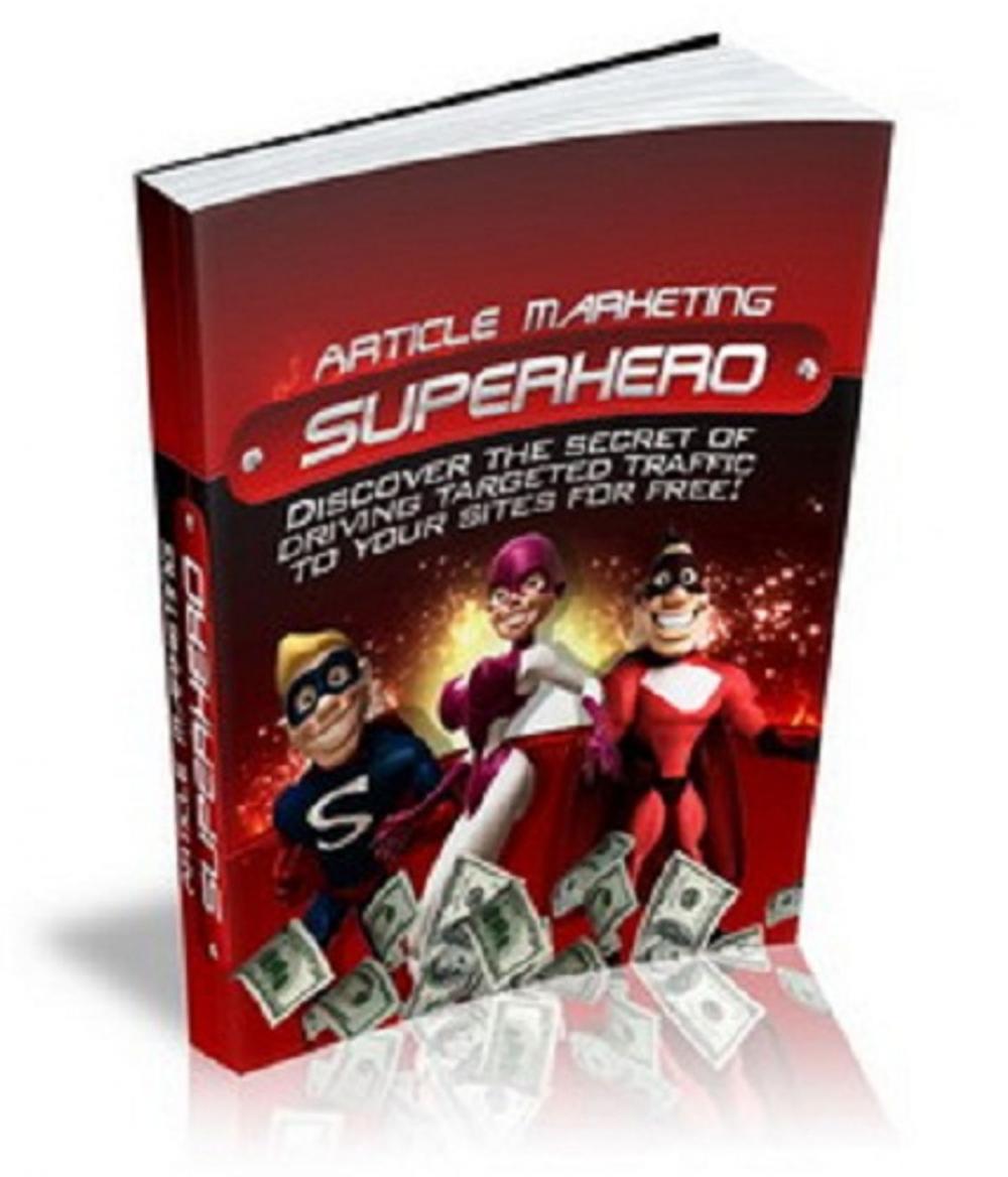 Big bigCover of Article Marketing Superhero