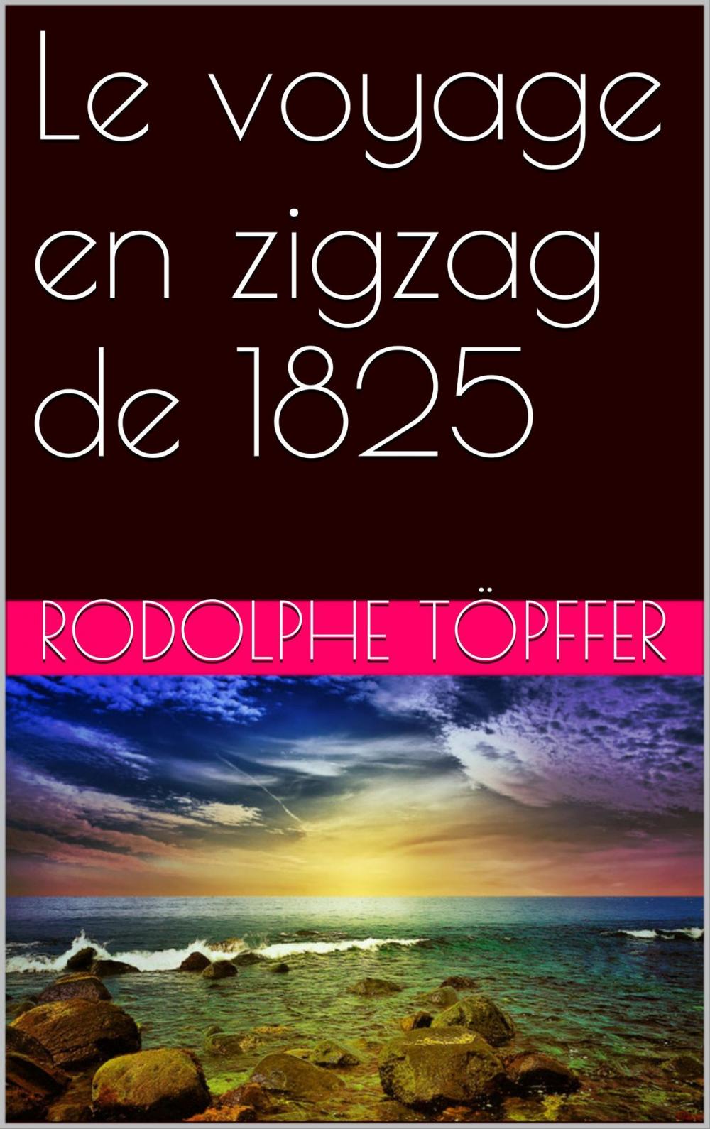 Big bigCover of Le voyage en zigzag de 1825