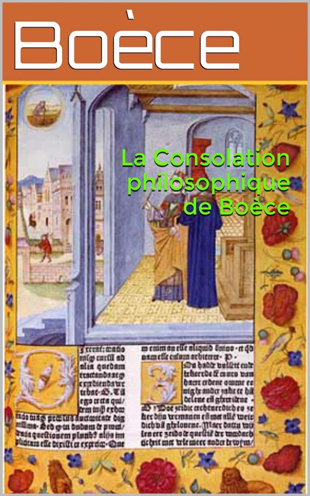 Big bigCover of La Consolation philosophique de Boèce