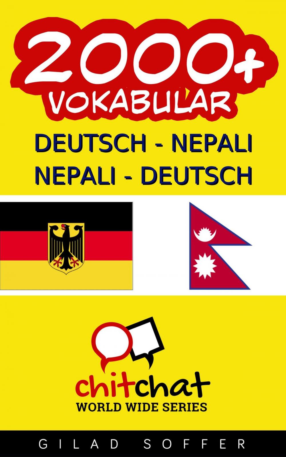 Big bigCover of 2000+ Deutsch - Nepali Nepali - Deutsch Vokabular