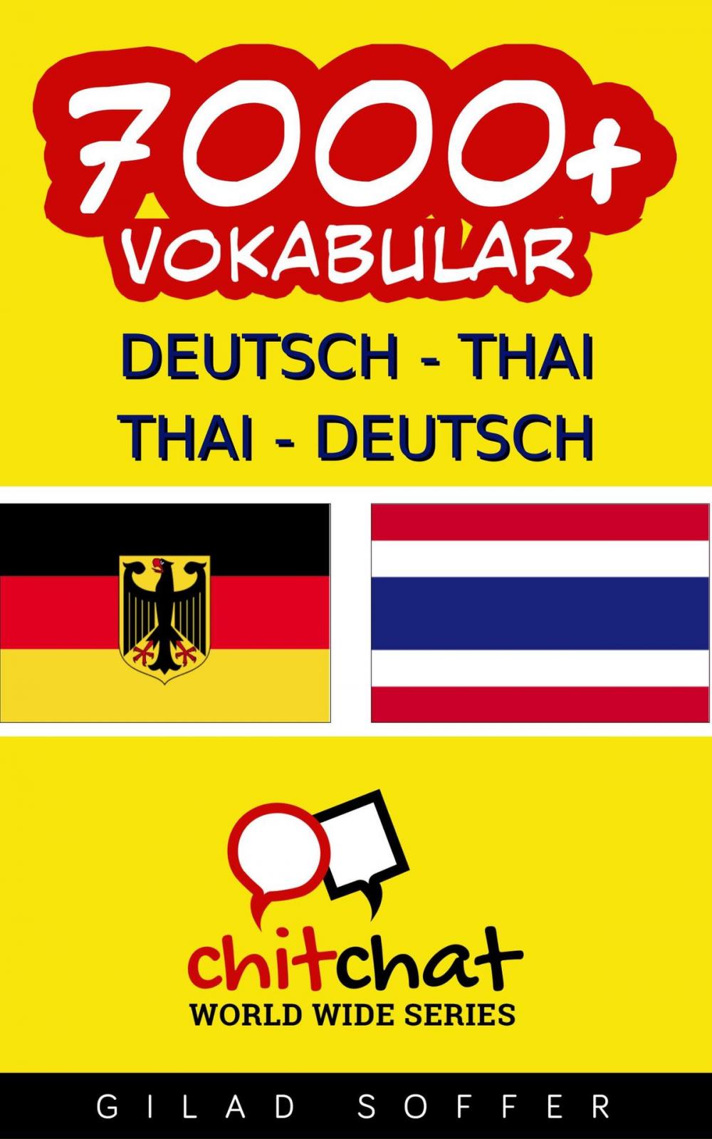 Big bigCover of 7000+ Deutsch - Thai Thai - Deutsch Vokabular