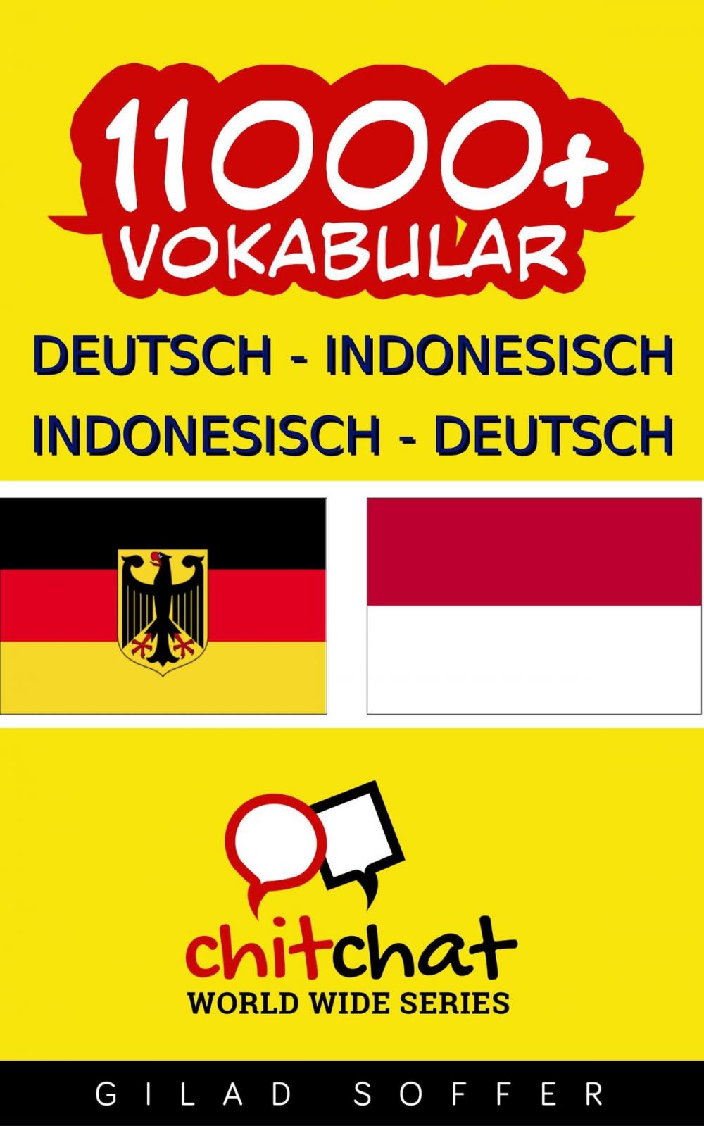 Big bigCover of 11000+ Deutsch - Indonesisch Indonesisch - Deutsch Vokabular