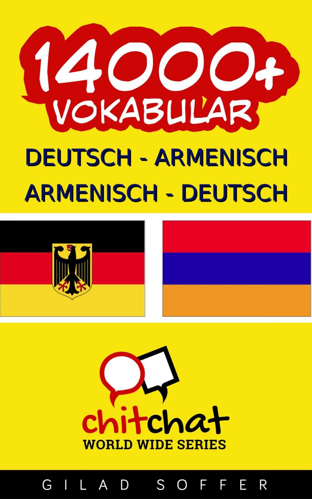 Big bigCover of 14000+ Deutsch - Armenisch Armenisch - Deutsch Vokabular