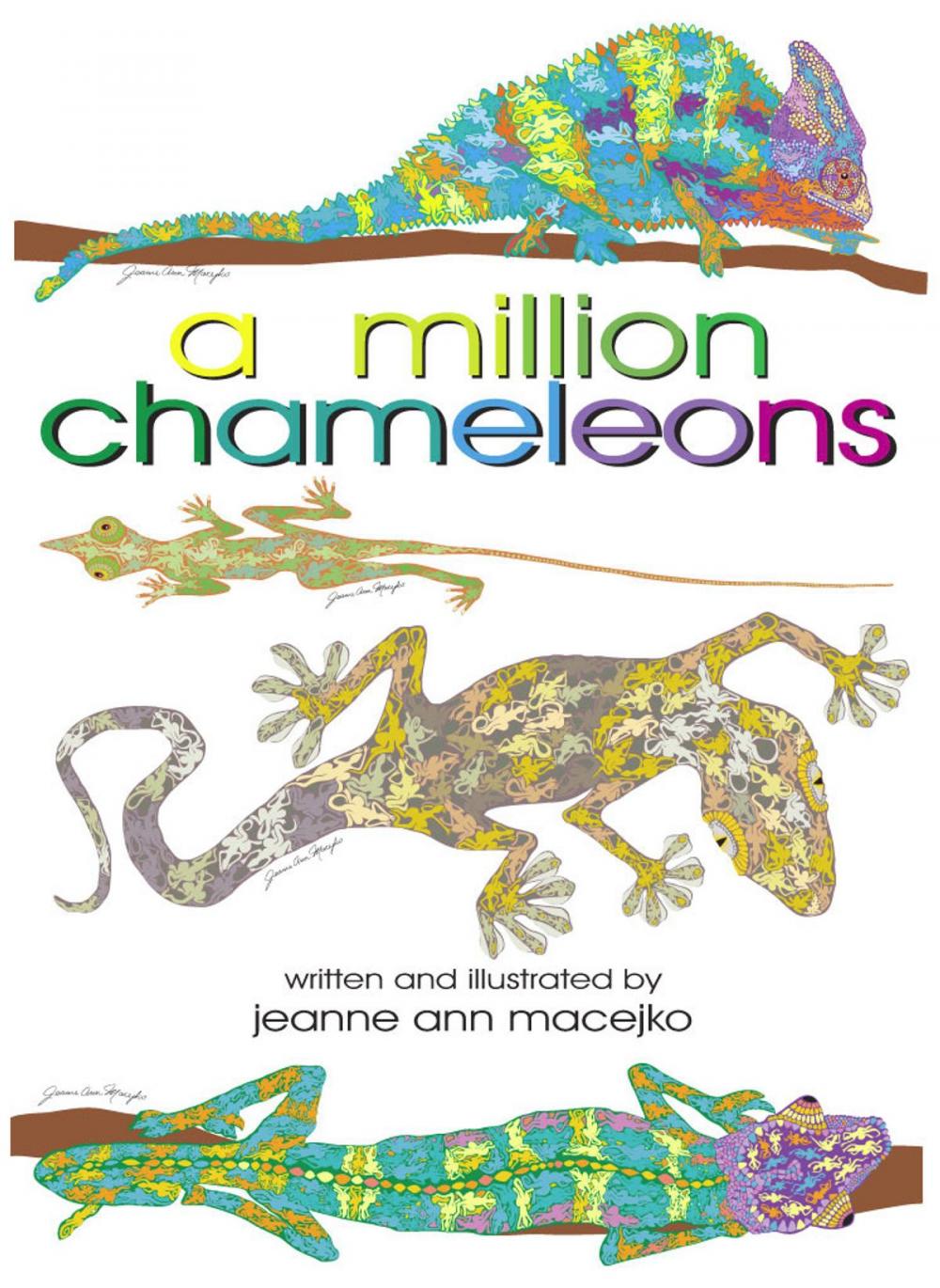 Big bigCover of A Million Chameleons