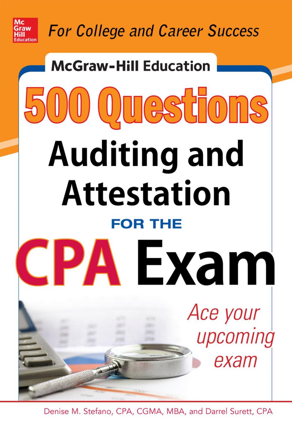 Big bigCover of McGraw-Hill Education 500 Auditing and Attestation Questions for the CPA Exam