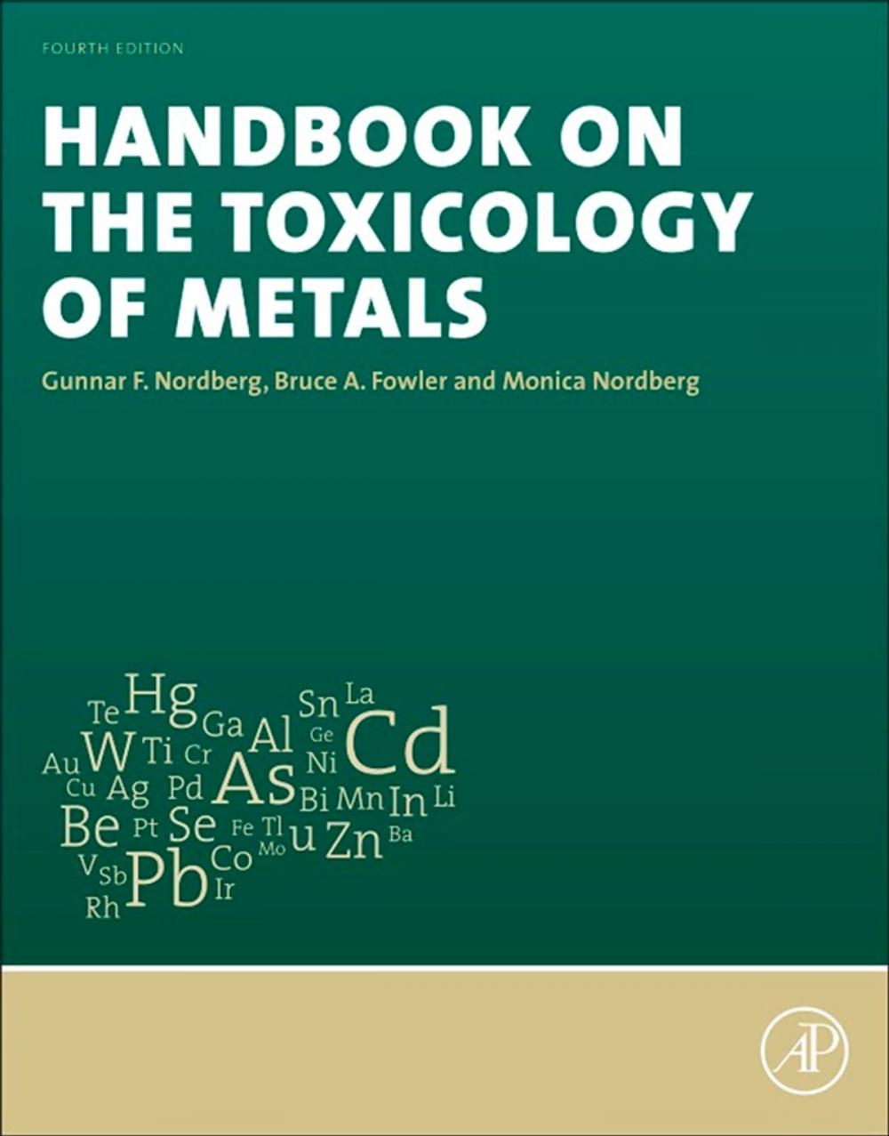 Big bigCover of Handbook on the Toxicology of Metals