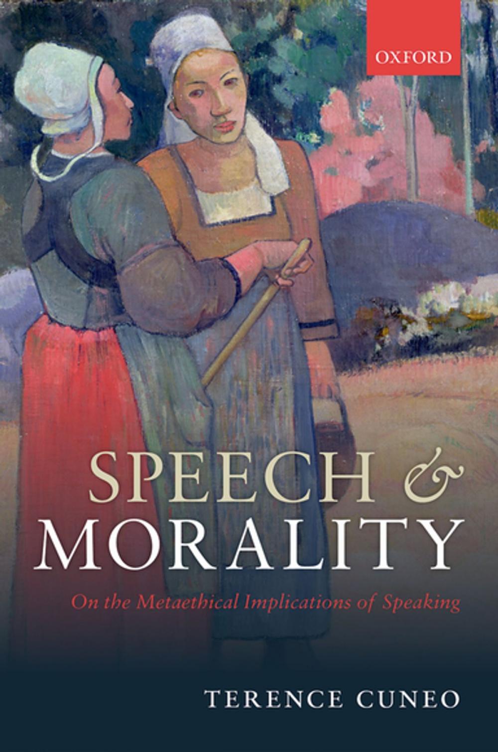 Big bigCover of Speech and Morality