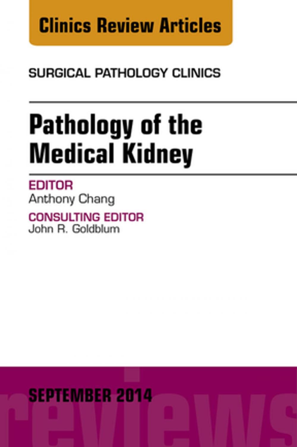 Big bigCover of Pathology of the Medical Kidney, An Issue of Surgical Pathology Clinics, E-Book