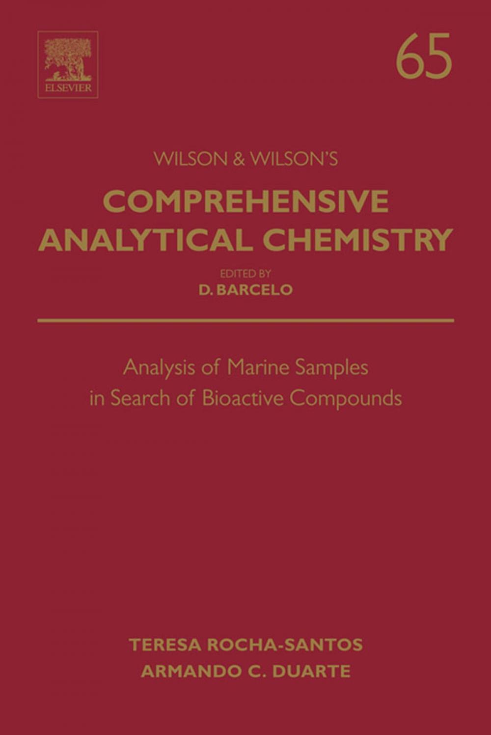 Big bigCover of Analysis of Marine Samples in Search of Bioactive Compounds