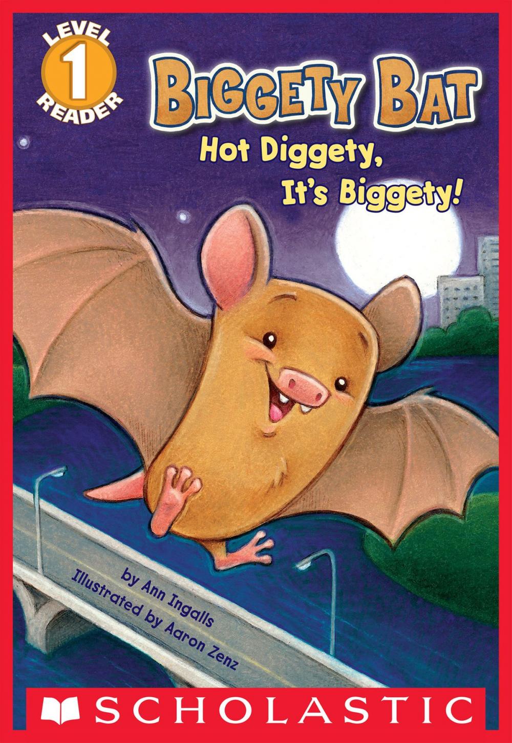 Big bigCover of Scholastic Reader Level 1: Biggety Bat: Hot Diggety, It's Biggety!