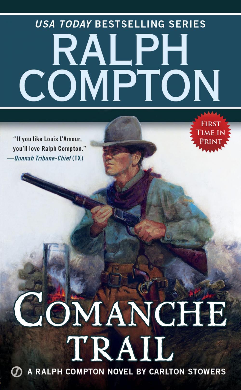 Big bigCover of Ralph Compton Comanche Trail