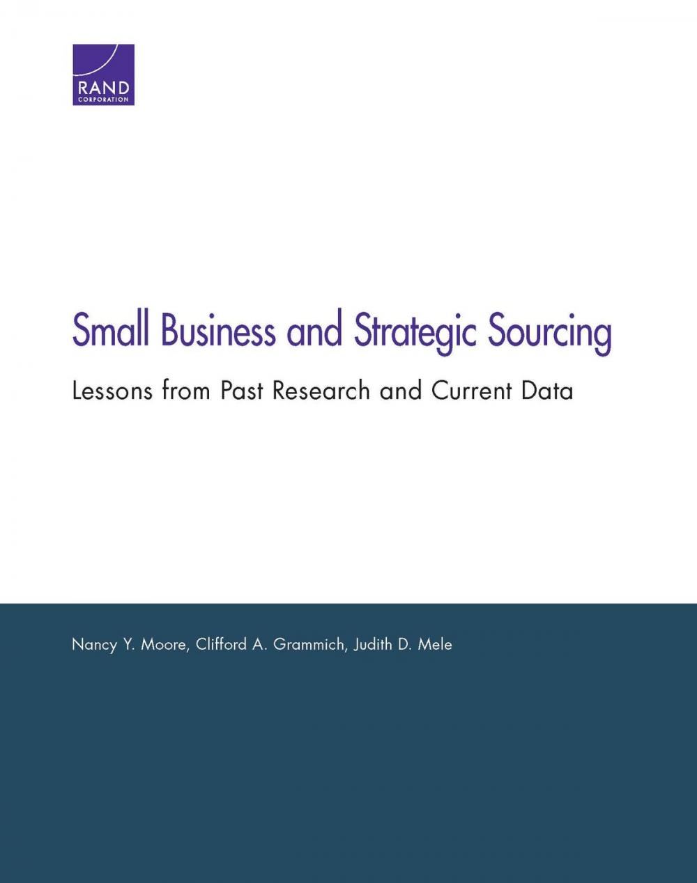 Big bigCover of Small Business and Strategic Sourcing