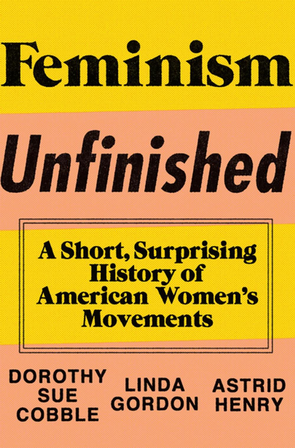 Big bigCover of Feminism Unfinished: A Short, Surprising History of American Women's Movements