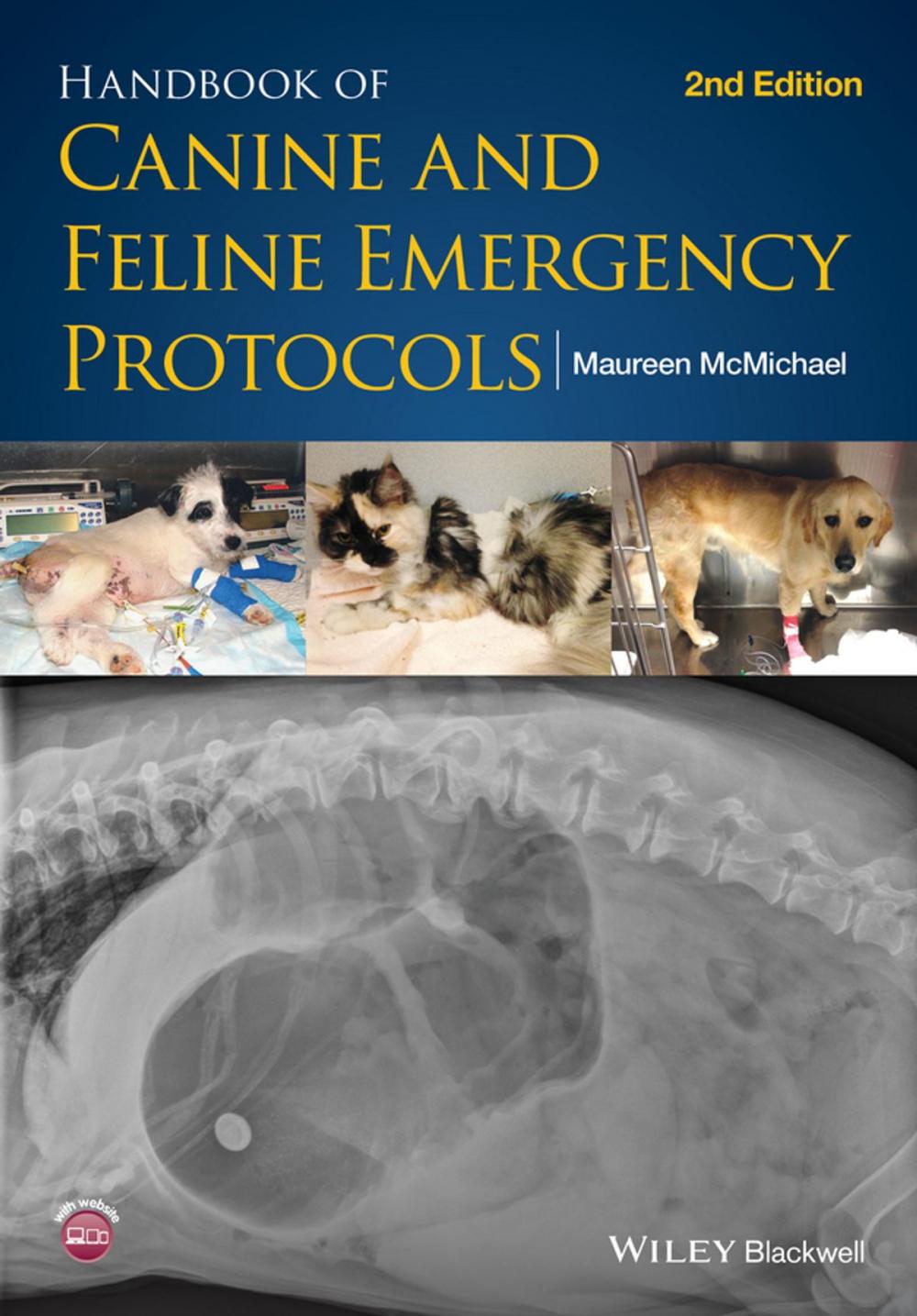 Big bigCover of Handbook of Canine and Feline Emergency Protocols