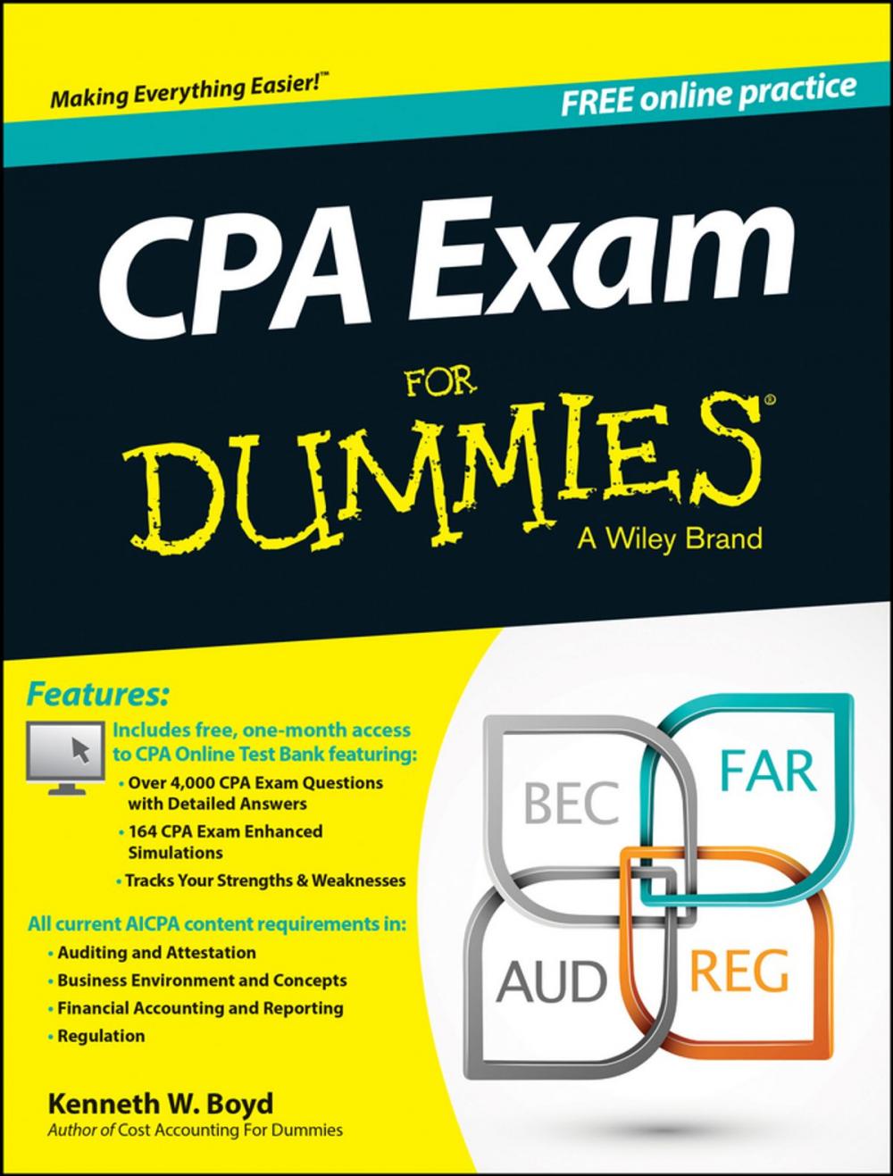 Big bigCover of CPA Exam For Dummies