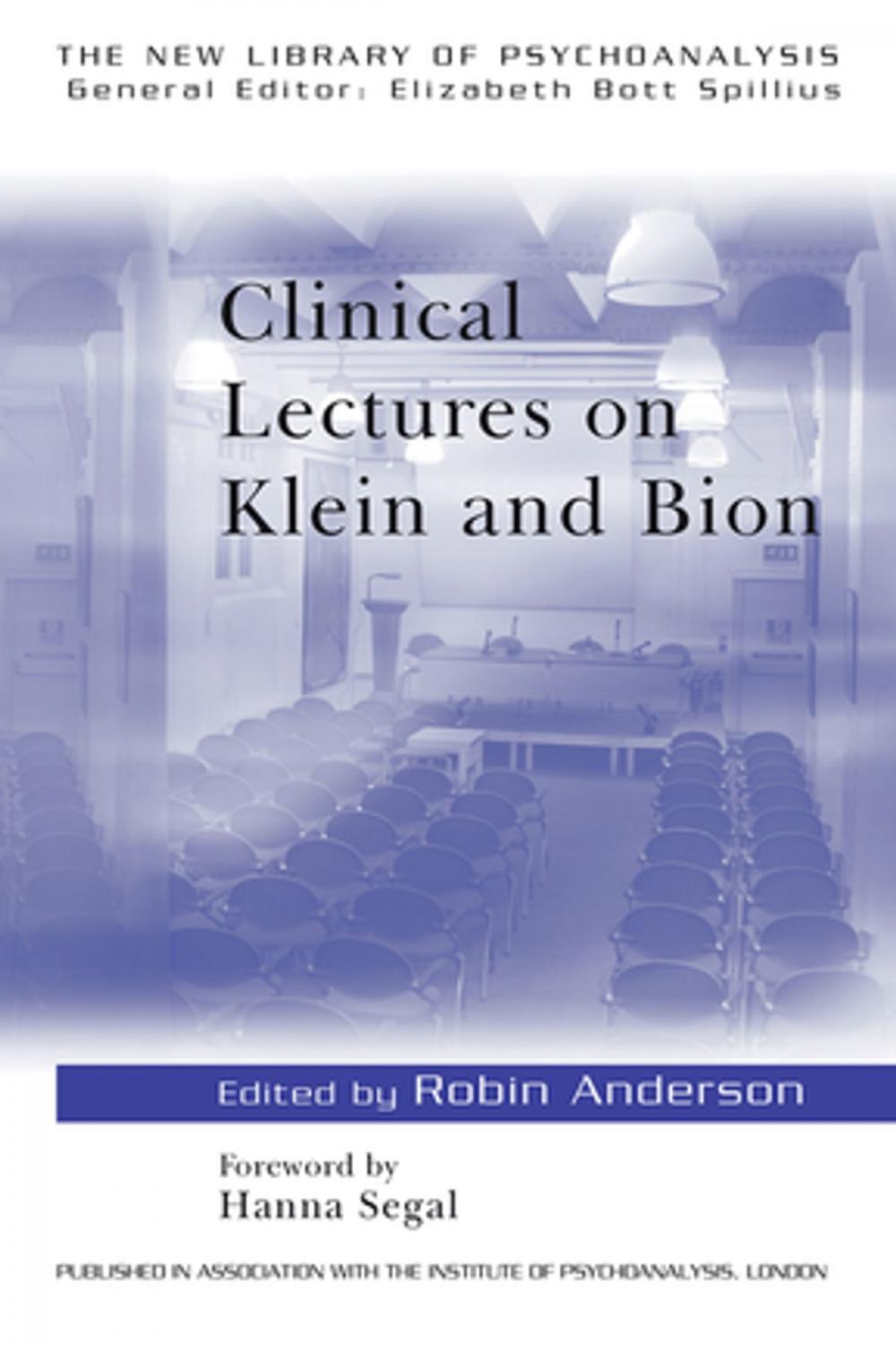 Big bigCover of Clinical Lectures on Klein and Bion