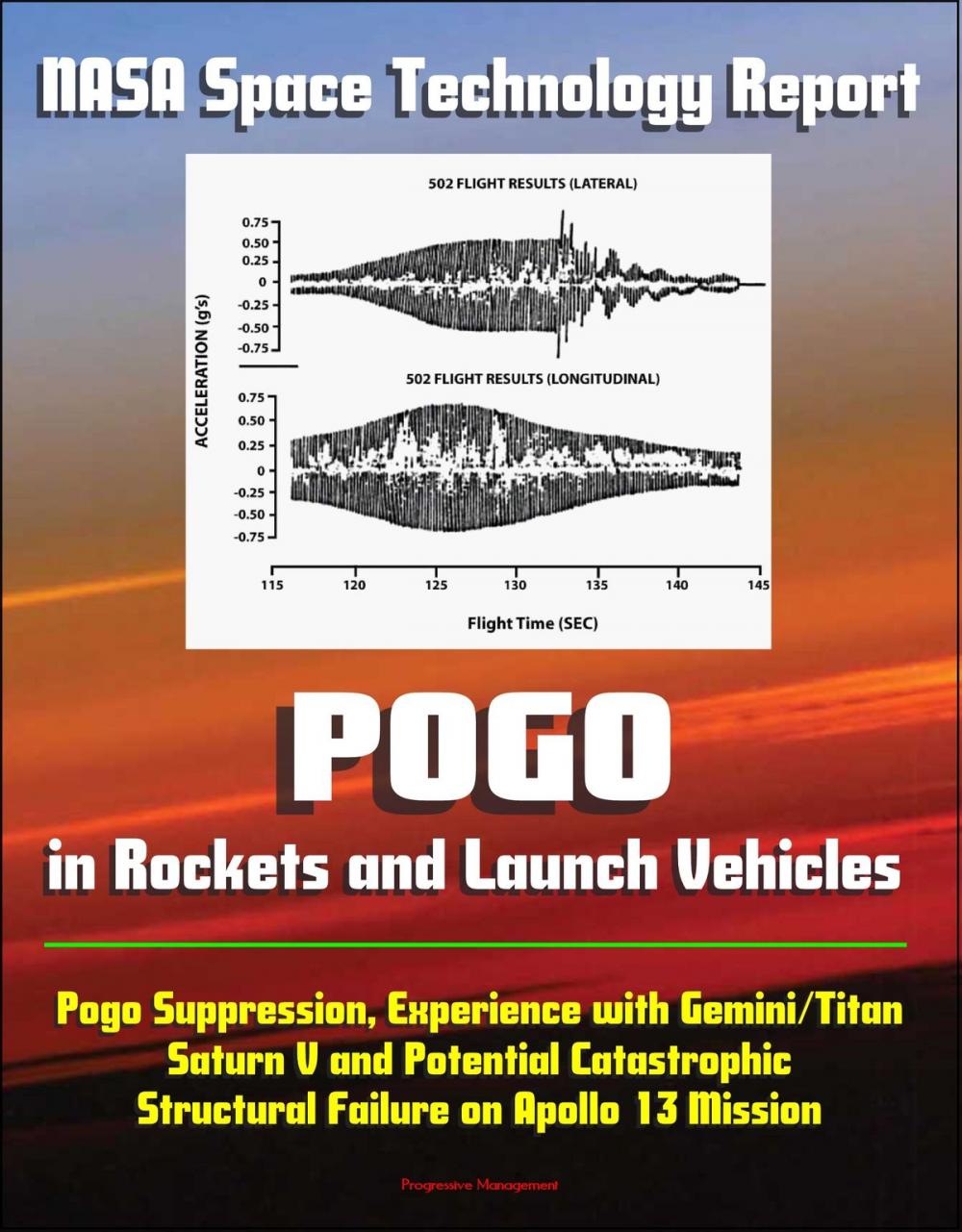 Big bigCover of NASA Space Technology Report: Pogo in Rockets and Launch Vehicles - Pogo Suppression, Experience with Gemini/Titan, Saturn V and Potential Catastrophic Structural Failure on Apollo 13 Mission