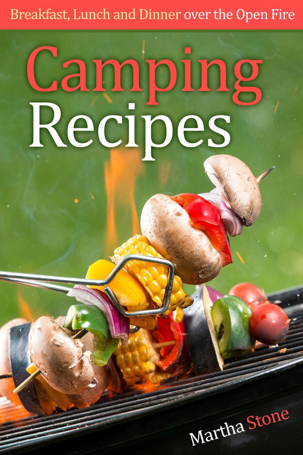 Big bigCover of Camping Recipes: Breakfast, Lunch and Dinner over the Open Fire