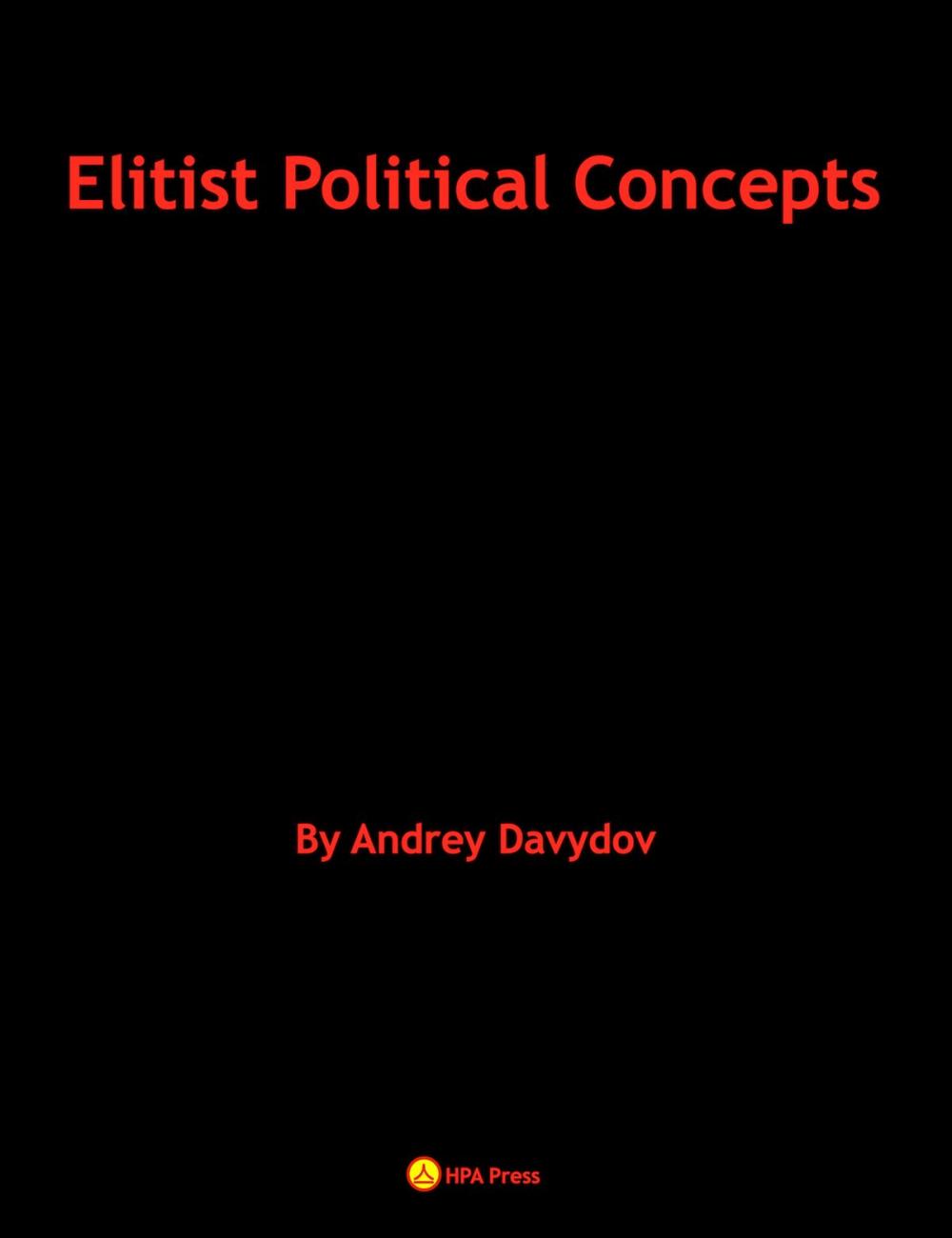 Big bigCover of Elitist Political Concepts