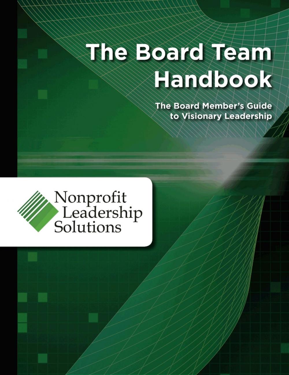 Big bigCover of The Board Team Handbook