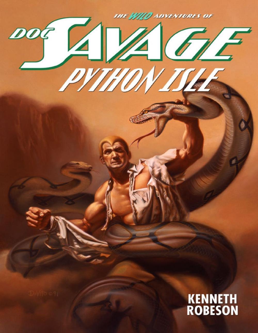 Big bigCover of Doc Savage: Python Isle