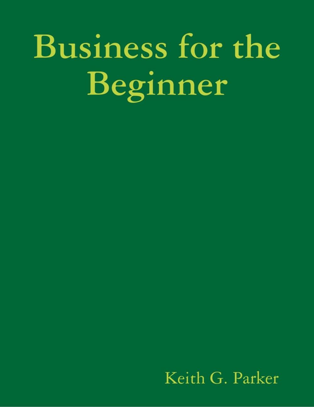 Big bigCover of Business for the Beginner