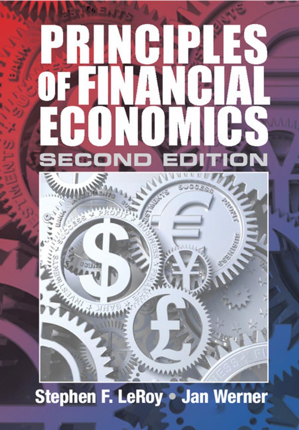 Big bigCover of Principles of Financial Economics