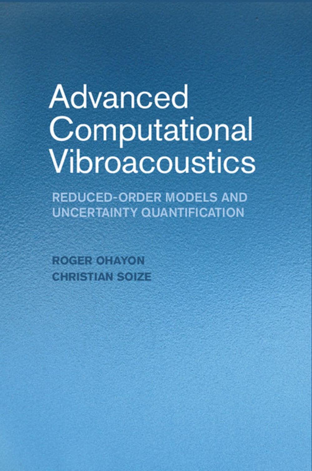 Big bigCover of Advanced Computational Vibroacoustics