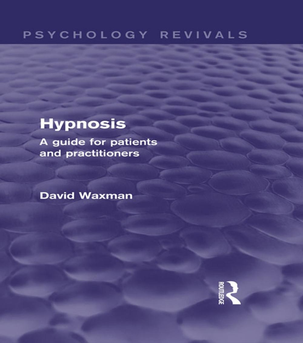 Big bigCover of Hypnosis (Psychology Revivals)