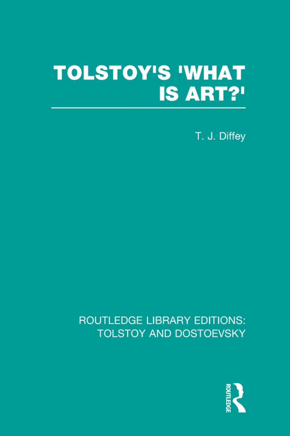 Big bigCover of Tolstoy's 'What is Art?'