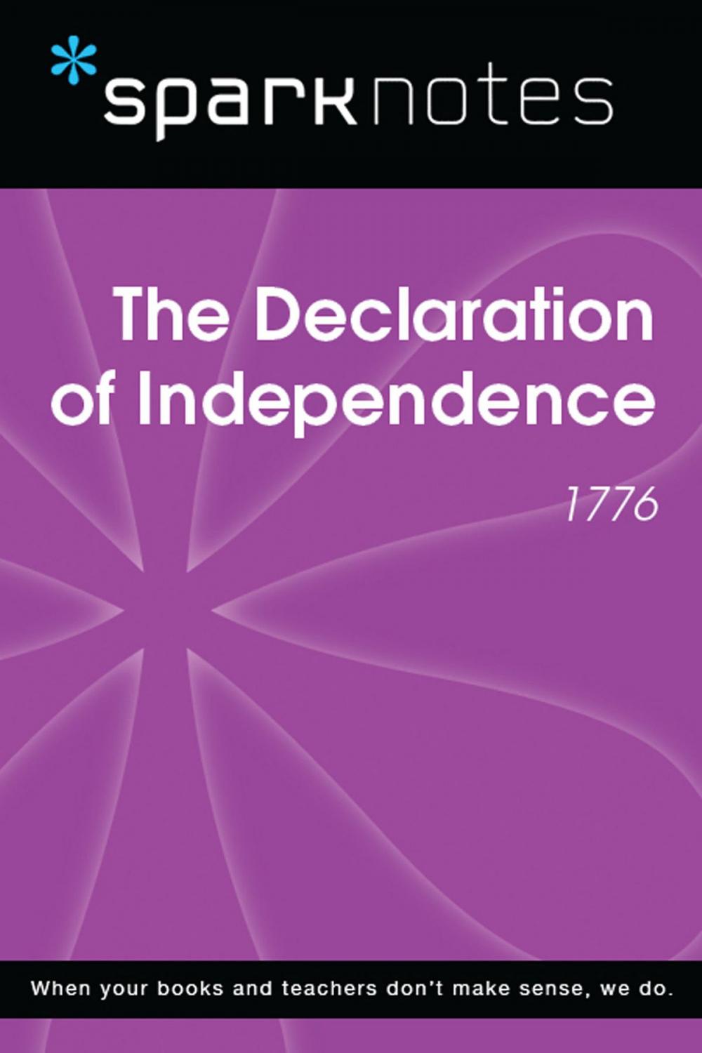 Big bigCover of The Declaration of Independence (1776) (SparkNotes History Note)